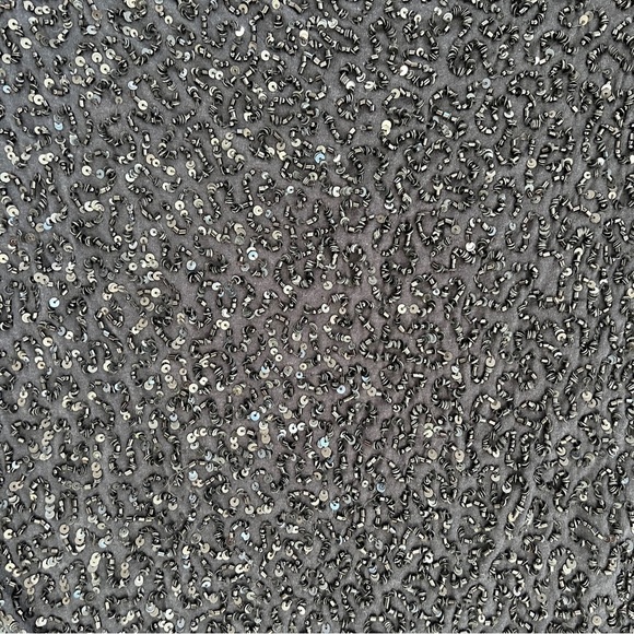 Haute Hippie Black Sequin Strapless Tube Top Size XS - Picture 2 of 10